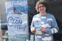 After 3 witches tales & The Spell Tailors, comes the spellbinding The Cloud Thief. Meet the author and get yr signed copy this Saturday @bookishkids 11 am. We' re hoping for the cloud jumper top too!! ☁️📚💙 @JamesENicol