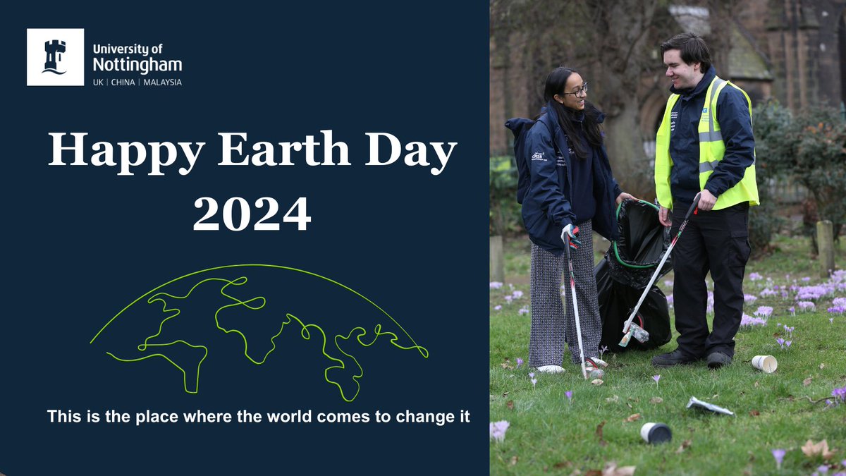This #EarthDay, we're proud of @UniofNottingham's ongoing commitment to sustainability through initiatives like Water Works UN advice. Their contributions, alongside other research efforts, are driving change towards a greener future. Discover more➡️bit.ly/3W4xcdf