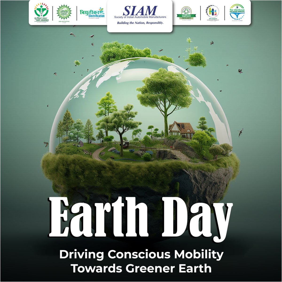 Celebrating a commitment toward greener and cleaner mobility. #BTNR #EarthDay