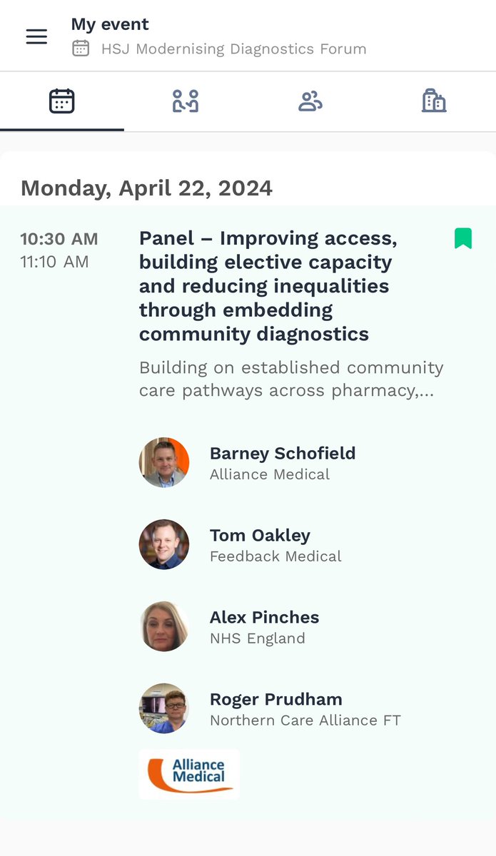 Looking forward to discussing how we can get the most out of our CDCs to improve outcomes #hsjmodernisingdiagnostics @HSJnews @AllianceMedica1 @NCAlliance_NHS