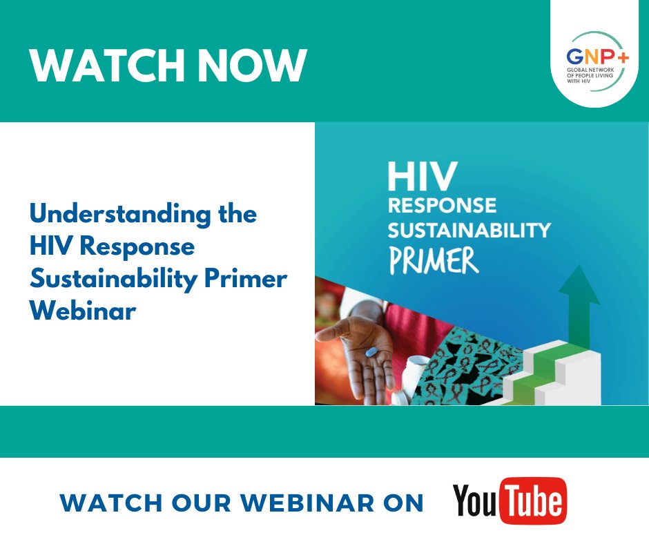 .@gnpplus hosted a webinar on April 11th to explain the UNAIDS HIV Response Sustainability Primer to PLHIV communities. It unpacked the HIV response sustainability planning process at country level. Missed it? Catch up here: youtu.be/OxwpfU2WsCs #FuturewithCommunities