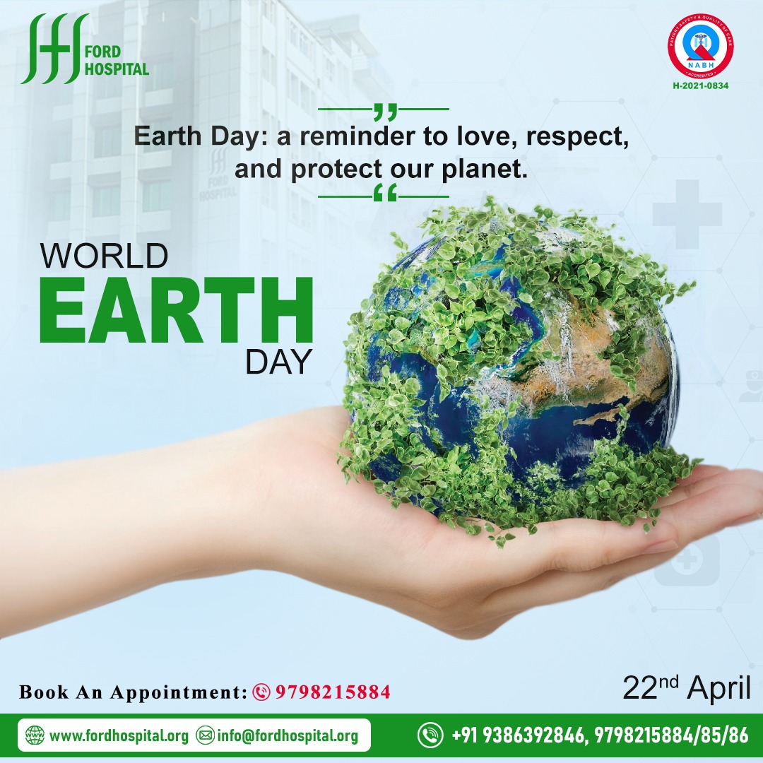 On #EarthDay, let's remember that sustainability is not a trend, it's a necessity.  

Let's work together to create a healthier planet for future generations. #SustainableFuture'

#EarthDay #EarthDay2024 #Earth #Nature #EarthDayEveryday #Fordhospital #Khemnichak #Patna #Bihar