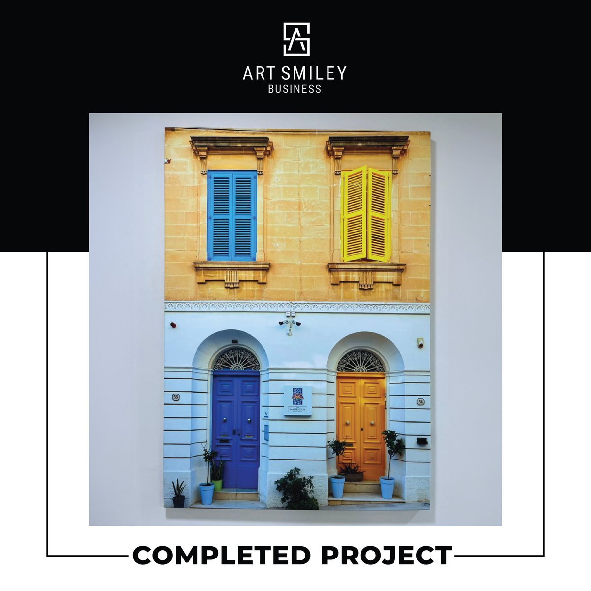 ArtSmileyBiz's tweet photo. ArtSmiley's completed project canvas prints transformed walls into a beautiful gallery!
Have you ordered your custom canvas prints yet?
#artsondemand #canvasprints #canvasprinting #customcanvas #canvaspainting https://t.co/8H9FzDOlg8