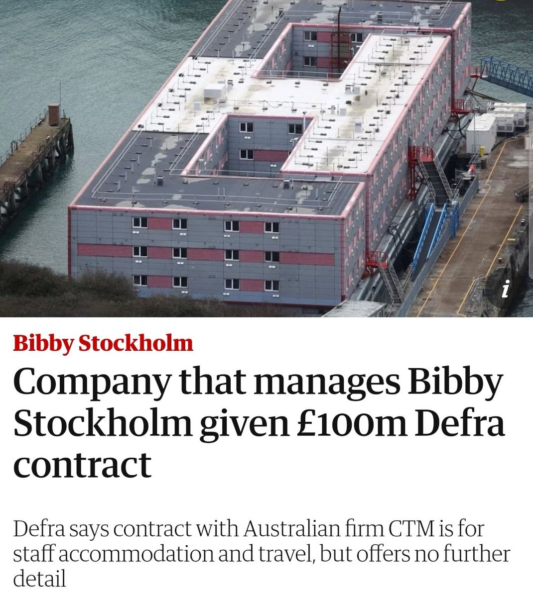 Whatever happened to the Bibby Stockholm? The 'Mary Rose' of the tory immigration policy. Another tory gimmick costing the taxpayer £millions whilst handing the owners a £100million DEFRA contract.