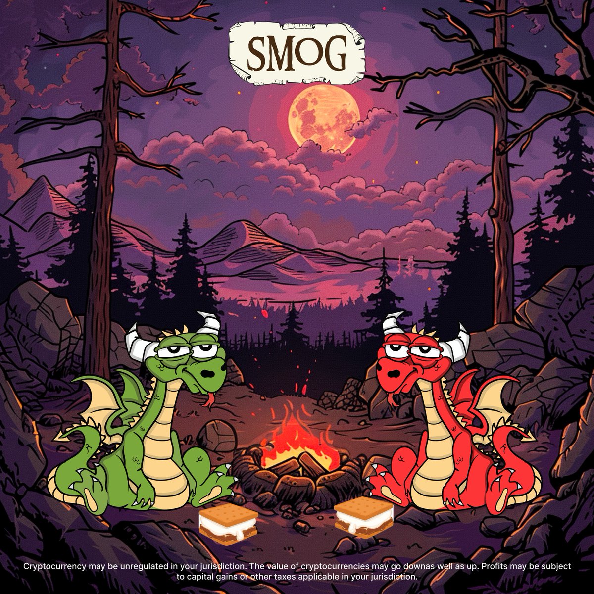 Sitting by a campfire, roasting some marshmallows... 🔥

Ah - this is the #SMOG lifestyle! 🌌

#Memecoins #Altcoins #Crypto #Web3 #Binance #Sol #SMOGSOAR