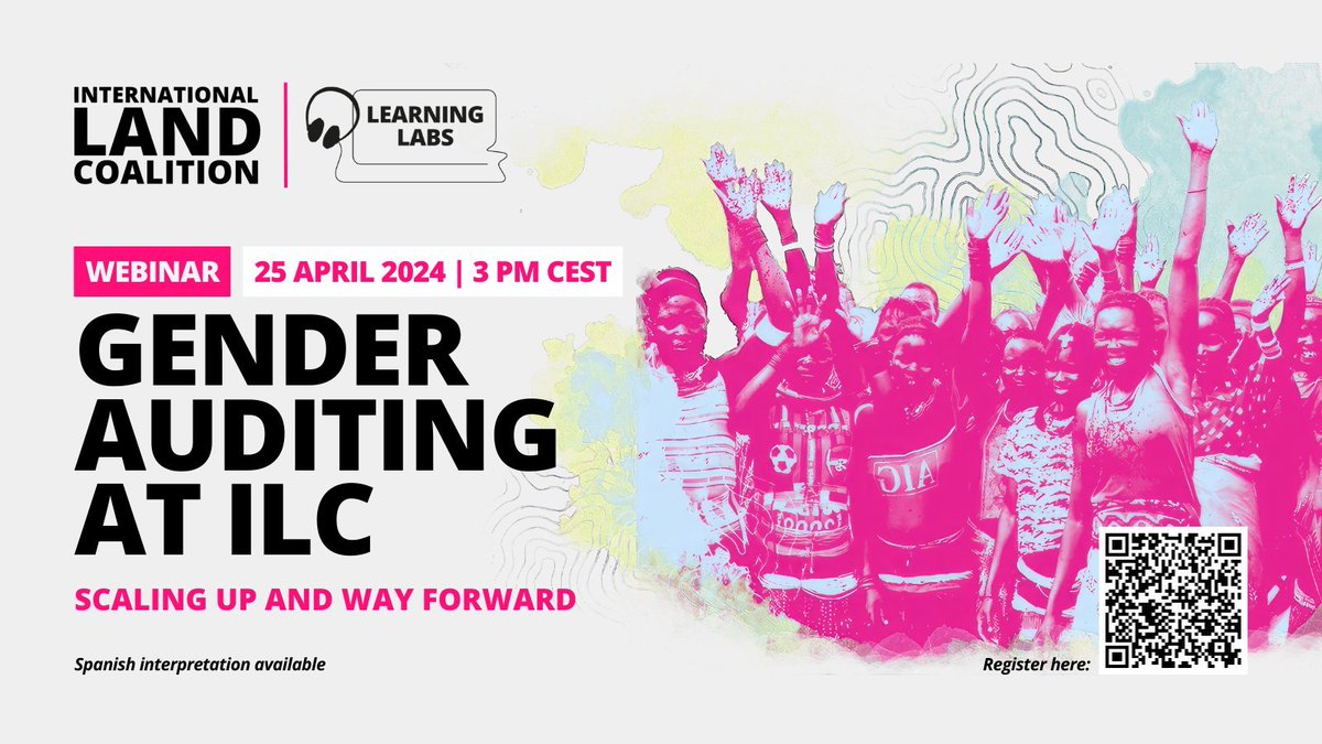 🌟 ➡️ Committed to #genderjustice? Let's strengthen our capacity together. 💪 🗓️ April 25th | 15:00 CEST 📍 Remote 🎟️ Register: bit.ly/4d3cEYL With: ✅ Saswati Roypatnaik - @swadhinatwit ✅ Nadya Randrianandrasana - SIF ✅ Leiria Teresa Vay Garcia - @GtCodeca