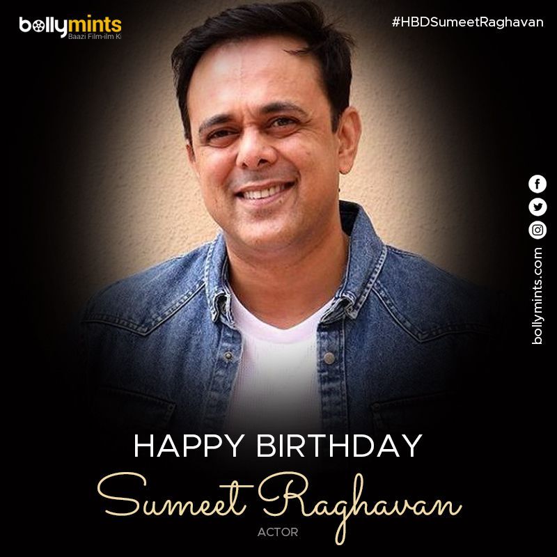 Wishing A Very Happy Birthday To Actor #SumeetRaghavan Ji ! #HBDSumeetRaghavan #HappyBirthdaySumeetRaghavan