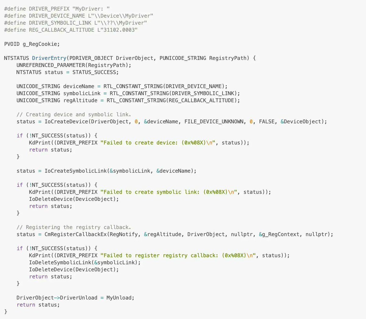 Red teaming and adversary emulation: series on Windows rootkits development Credits @Idov31 Part 1: idov31.github.io/2022/07/14/lor… Part 2: idov31.github.io/2022/08/04/lor… Part 3: idov31.github.io/2022/10/30/lor… Part 4: idov31.github.io/2023/02/24/lor… PArt 5: idov31.github.io/2023/07/19/lor… #windows #infosec