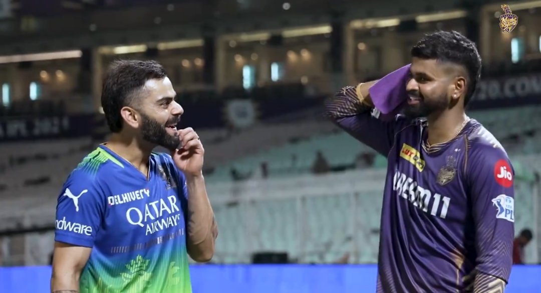 The duo 🥰

#ViratKohli || #ShreyasIyer