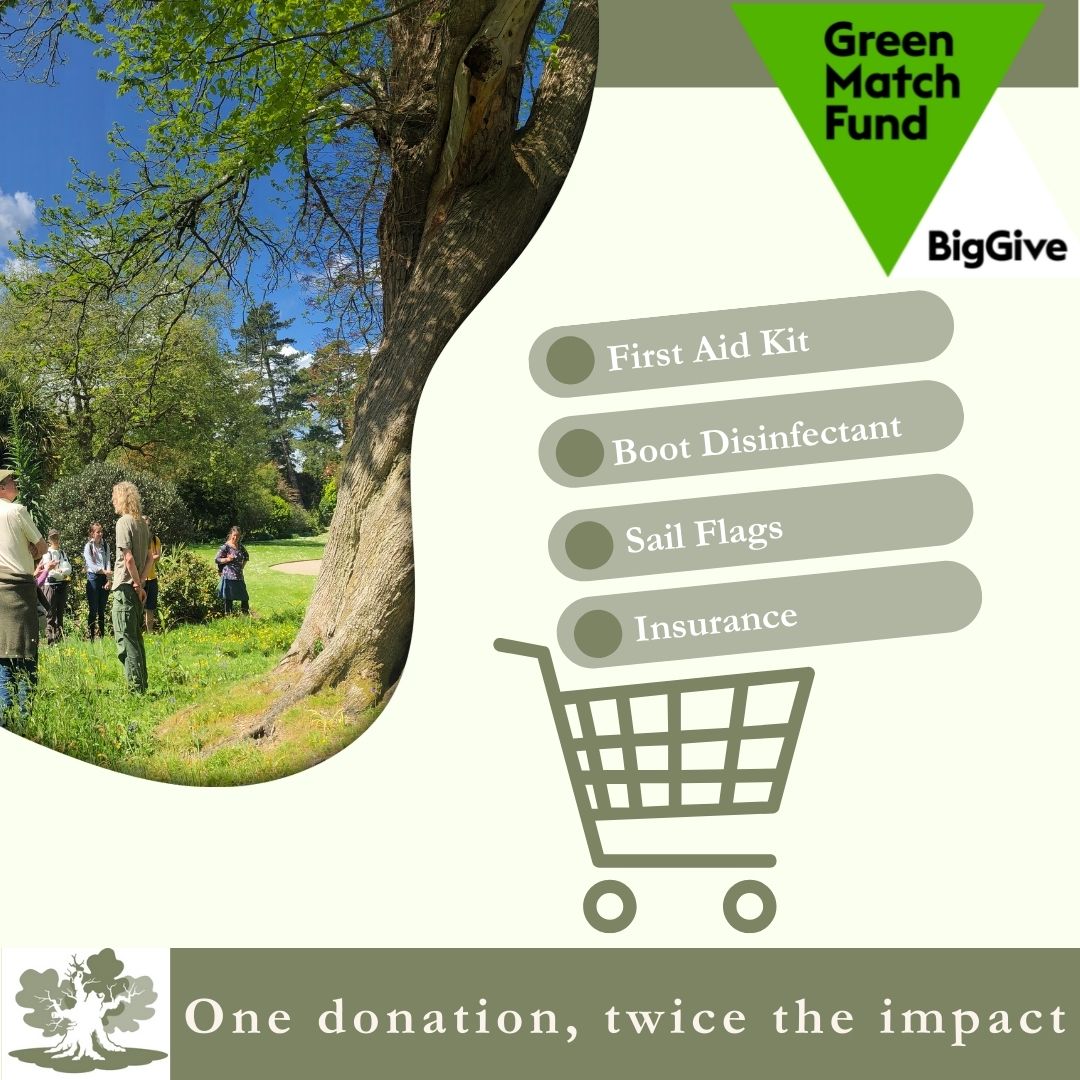 Big Give’s Green Match Fund Volunteers generously organise and run Local Group field meetings. Your donations will enable us to purchase essential equipment to ensure the safe running events and field meetings. Please donate: tinyurl.com/544tjxbv @biggive #GreenMatchFund