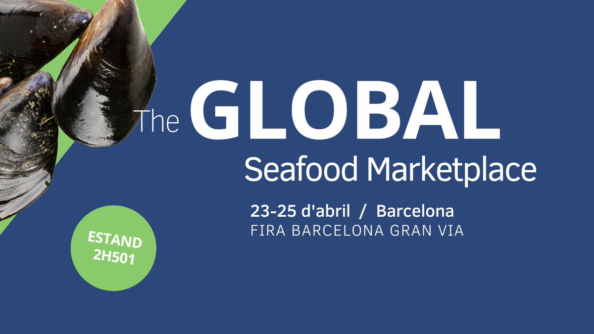 Comença el compte enrere!🐟🦀 Fes del teu negoci un èxit amb la millor selecció de peixos i mariscos del Mercat Central Majorista! #Mercabarna i el GMP estarem presents a @SeafoodExpo_GL! Troba'ns del 23 al 25 d'abril a l'estand 2H501 @Fira_Barcelona #SEG24 #seafood