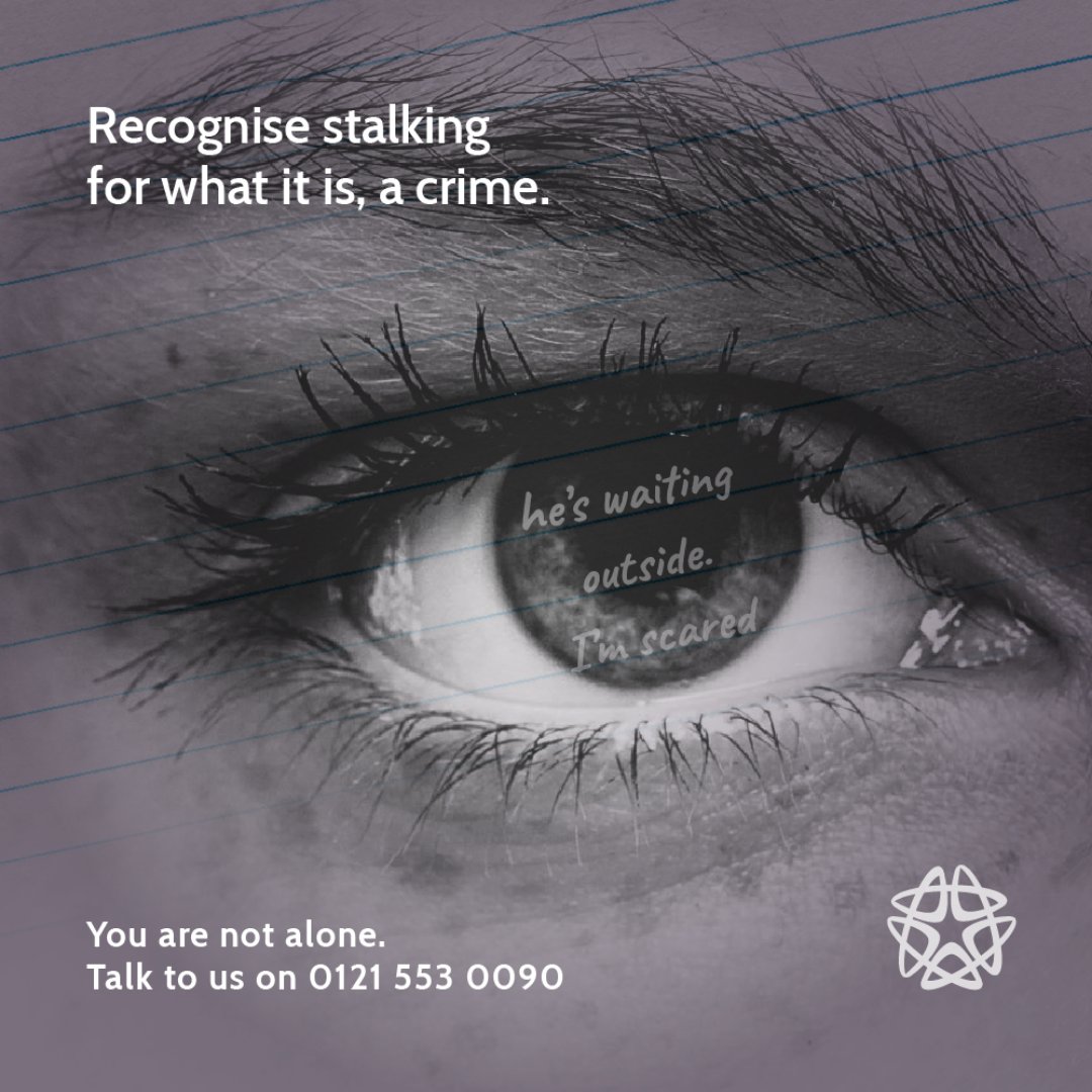 It’s Stalking Awareness Week 2024 and all week we will be posting to raise awareness of what stalking is and the support available. Stay tuned! 📲Visit blackcountrywomensaid.co.uk/stalking-and-h… for info on our support services. #JoinForcesAgainstStalking #NSAW2024