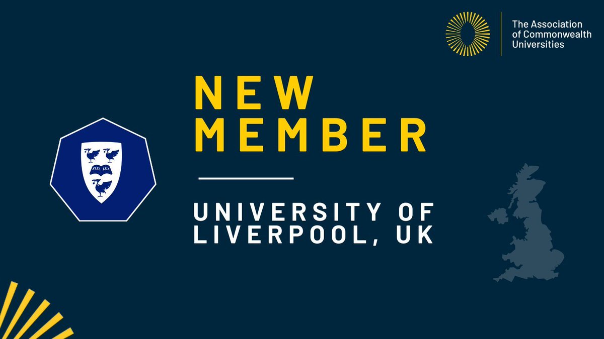 Welcome to a new #ACUMember - we look forward to working with staff and students at @LivUni!