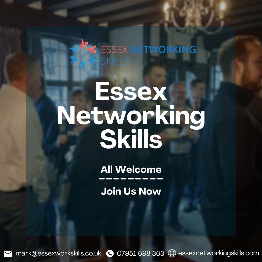 Unlock new possibilities in Essex networking! Join us now and be part of a thriving community🌐🤝

essexnetworkingskills.com
07951 698 363

#EssexNetworking #JoinUsNow #Networking #BusinessNetworking
#ProfessionalNetwork #Essexnetworkingskills #businessinessex #essexbusinesses