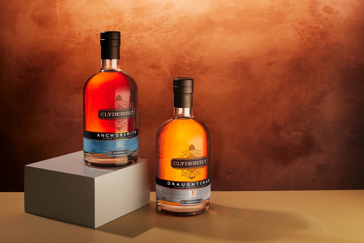 It is our pleasure to introduce the final whiskies in our award-winning Clydebuilt series. Anchorsmith and Draughtsman are available now from our stockists: ow.ly/A6s450RjMzP