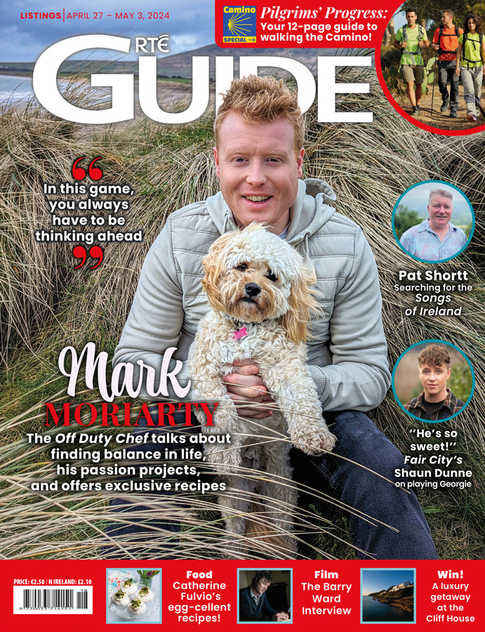 Our new issue is on sale now with Mark Moriarty on the cover! Plus, don't miss our 12-page guide to walking the Camino!
