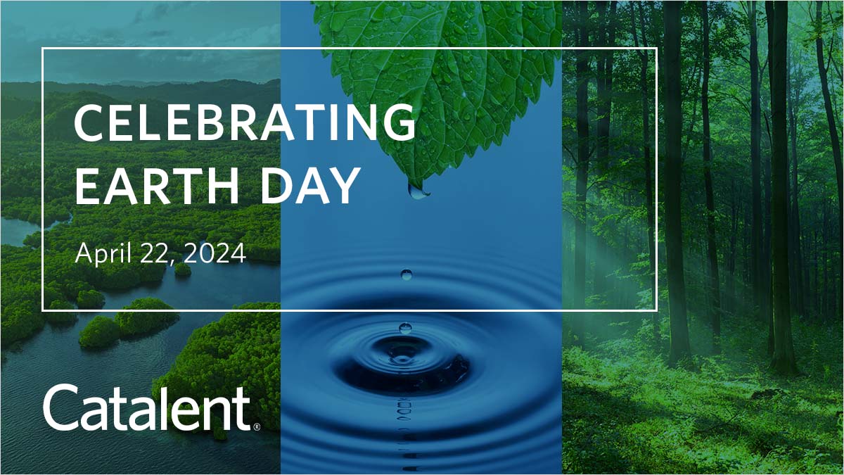 At Catalent, we envision a world where life-saving treatments can be delivered with minimal environmental impact. This #EarthDay, learn how we are reducing carbon emissions, eliminating waste, & conserving water to help protect the planet 🌍: ow.ly/ajS050RiMOS