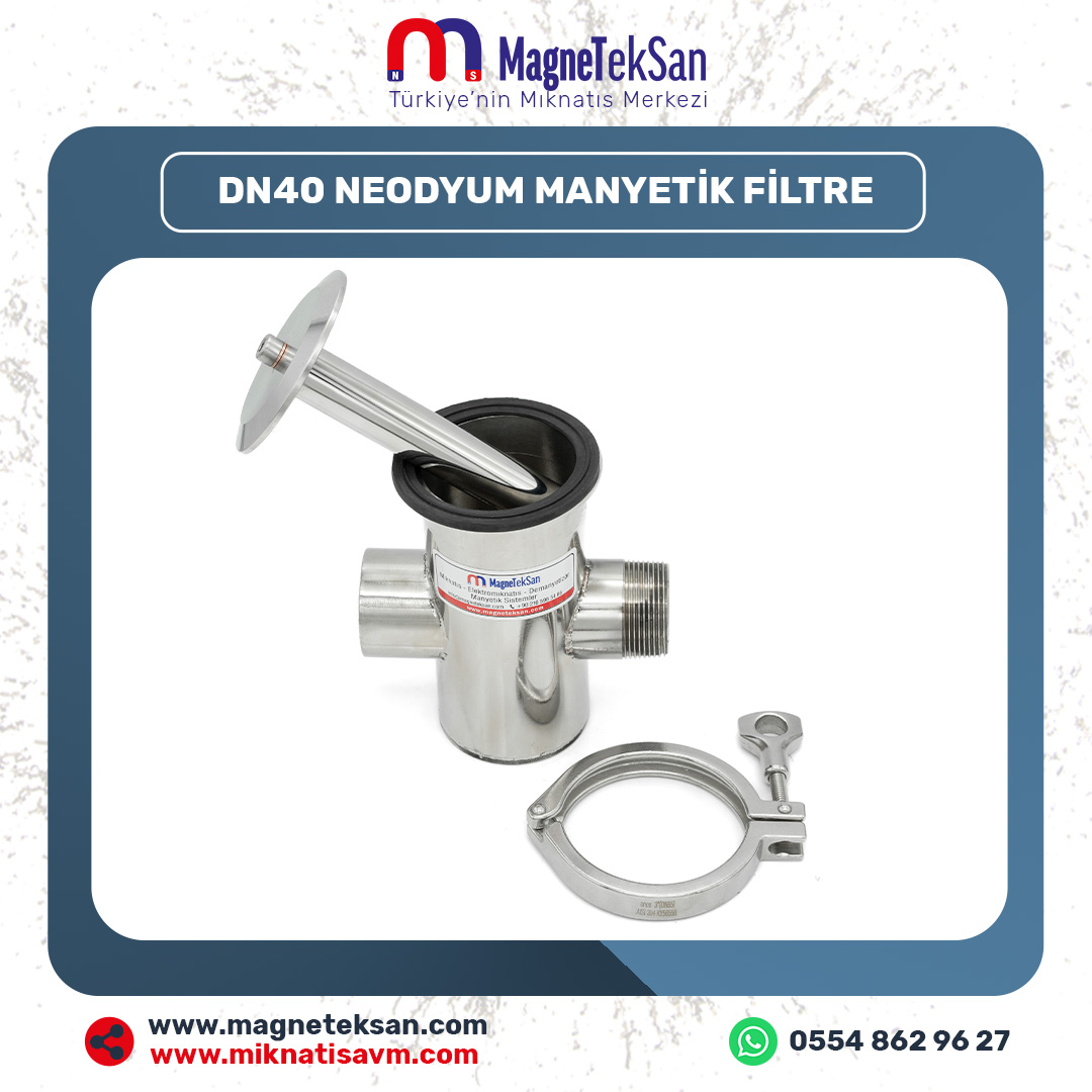 magneteksan's tweet photo. ↪ Neodyum mıknatıslı 14500 Gauss güce varan manyetik alanıyla paslanmaz manyetik filtreler.

Ürün kategorimiz;

https://t.co/05onL47H0R

#mıknatıs #magnet #manyetik #manyetizma #neodyum #imalat #istanbul #ankara #izmir https://t.co/wtrNggpMBS