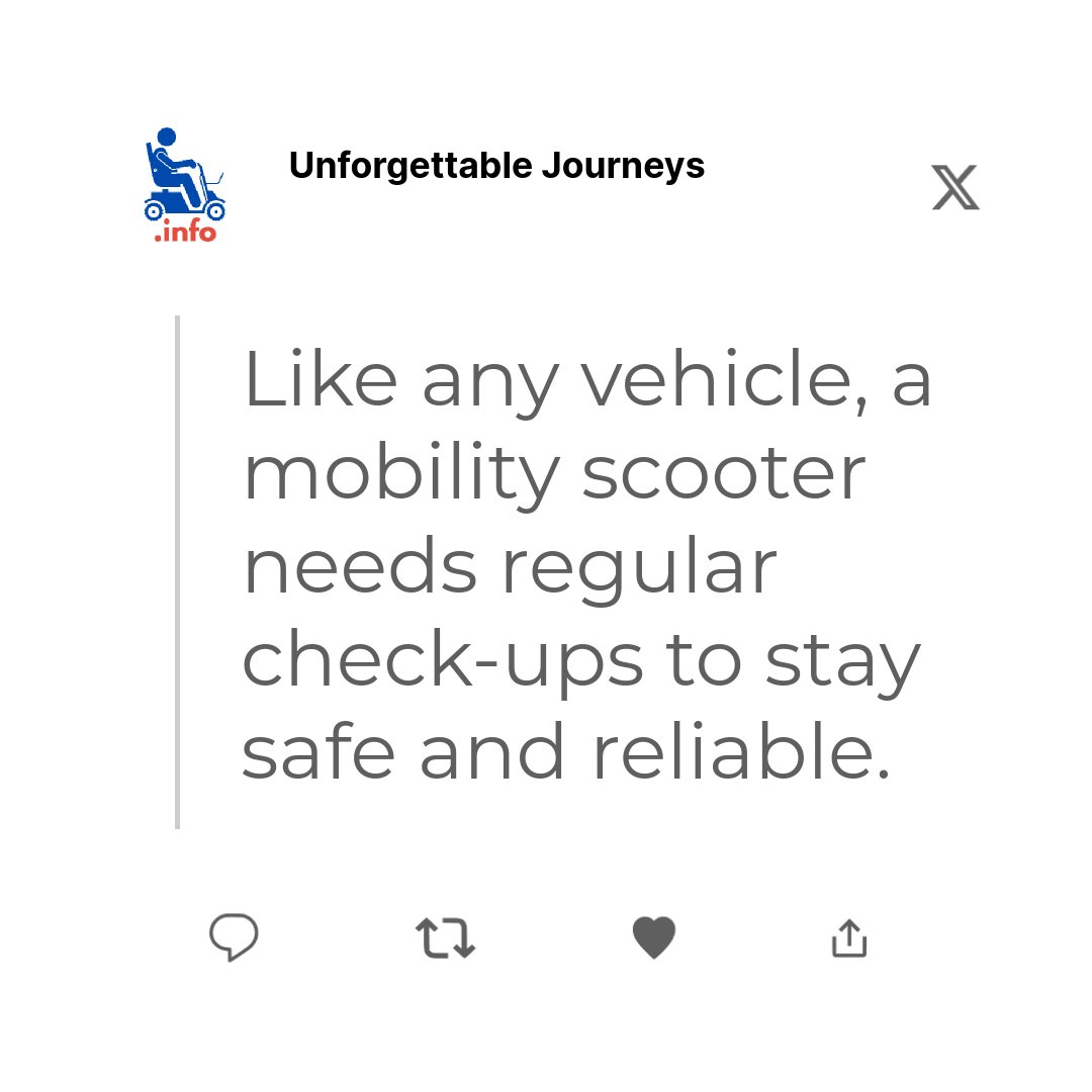 #MobilityMatters #SafeTravels #MaintenanceIsKey