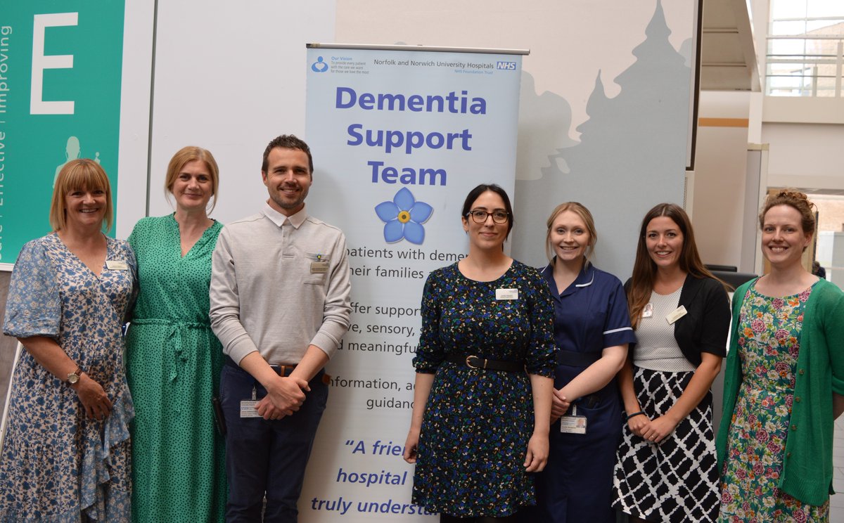 Our Dementia Fayre takes place four weeks today! The free event aims to provide a wealth of information and support to people living with dementia, their carers and families and is run by our Dementia Support Team. The fayre starts from 10am on 20 May. nnuh.nhs.uk/event/nnuh-dem…