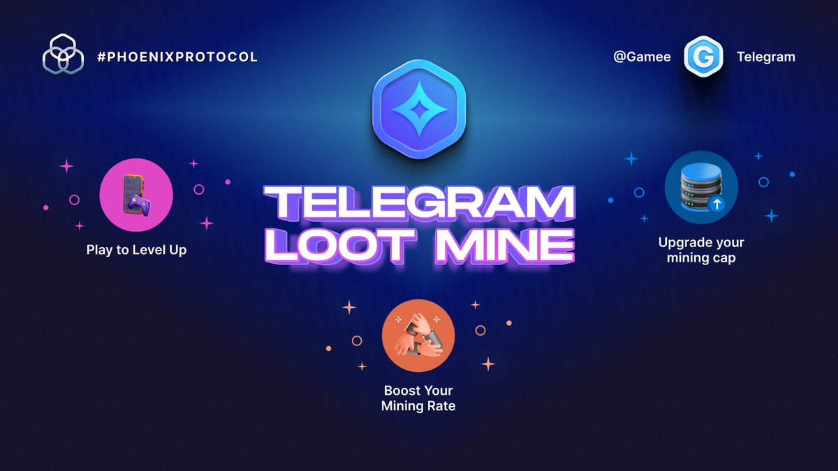 It’s time to enter the Loot Mine!💥 Exclusively on Telegram. Mine now: ⛏️👉 t.me/gamee/mining Powered by $GMEE