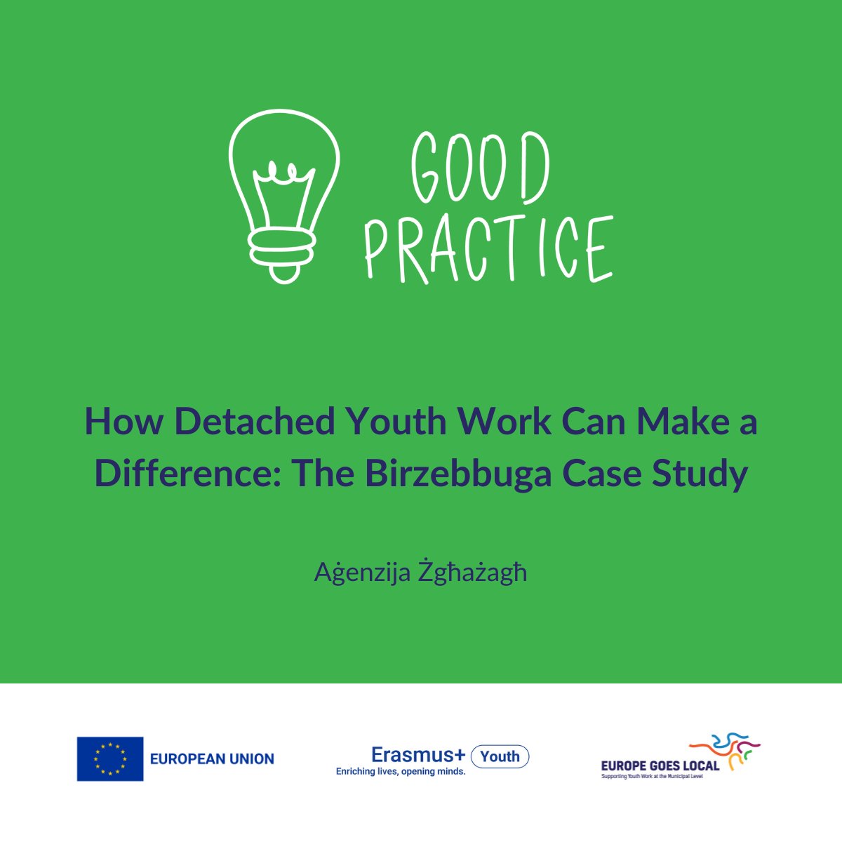 Discover the inspiring case study of Birżebbuġa🇲🇹, one of the localities where the Aġenzija Żgħażagħ youth workers responded to a prominent need from the young people there and how they made it a reality: europegoeslocal.eu/good-practice-… #detachedyouthwork