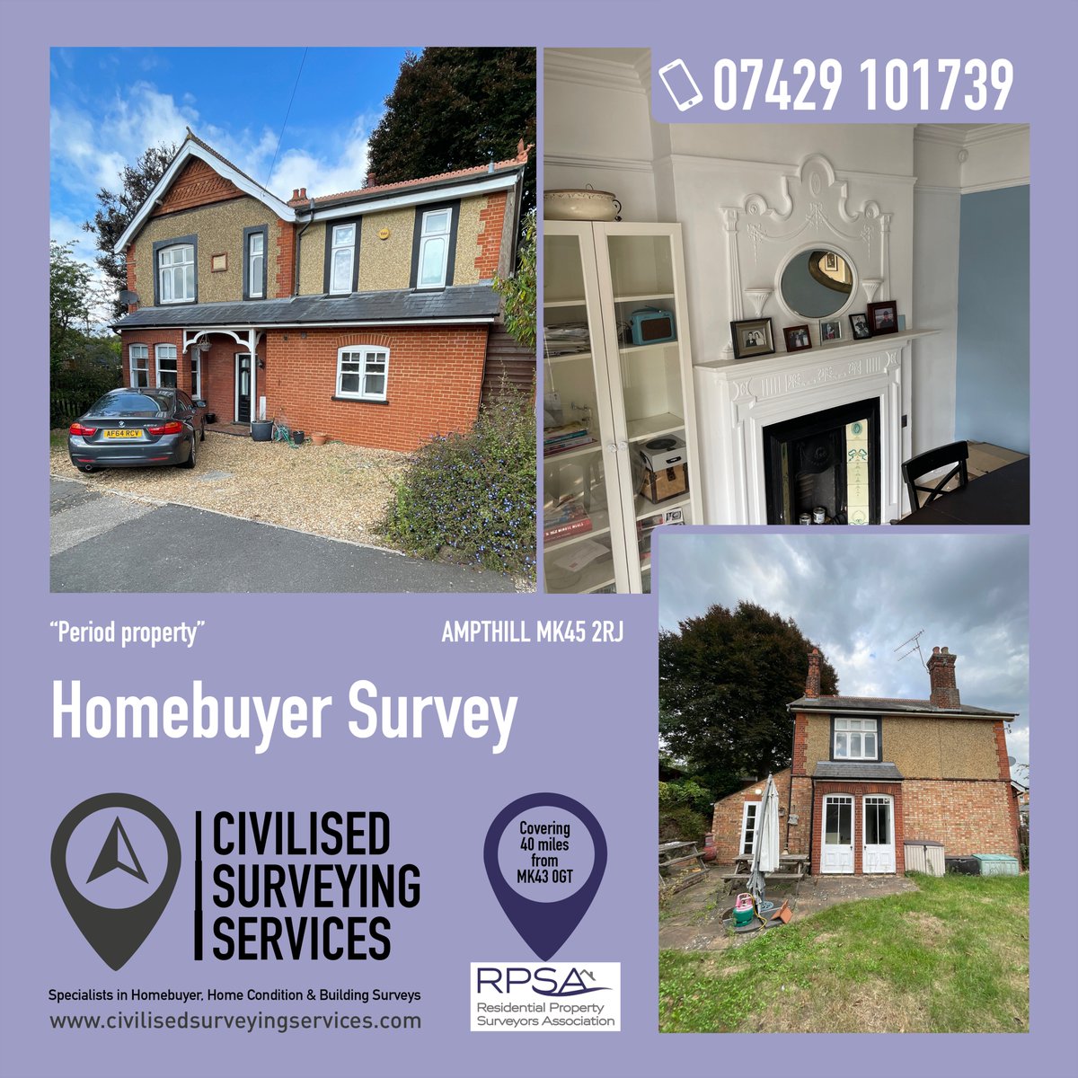 Specialists in Homebuyer Surveys, Building Surveys and Drone Surveys ☎️ Call 07429 101739 or Click civilisedsurveyingservices.com

#homebuyers #homebuyer #buildingsurvey #buildingsurveying #buildingsurveyor #surveyor #drone #dronesurveyor #homesweethome #realestate #surveys