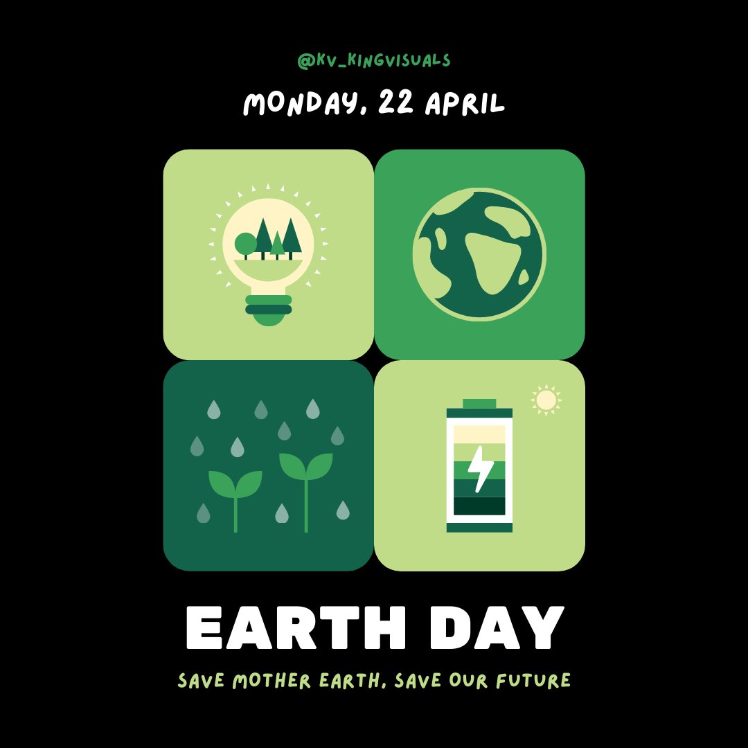 King Visuals (@kv_kingvisuals) on Twitter photo Our actions today determine the world they'll inherit tomorrow. Let's make it a greener, healthier one. #EarthDay Our actions today determine the world they'll inherit tomorrow. Let's make it a greener, healthier one. #EarthDay