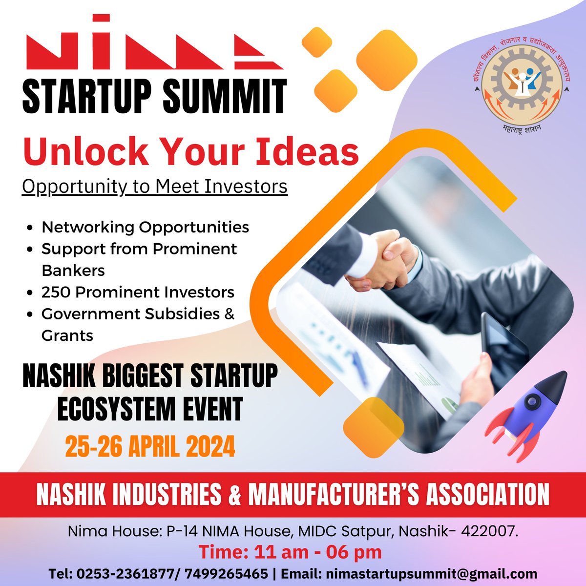 Are you ready to elevate your startup journey to new heights? Don't miss out on the opportunity of a lifetime! Mark your calendars and secure your spot at the most anticipated NIMA Startup Summit 2024 event of the year! #StartupSummit #Entrepreneurship #Innovation #Networking