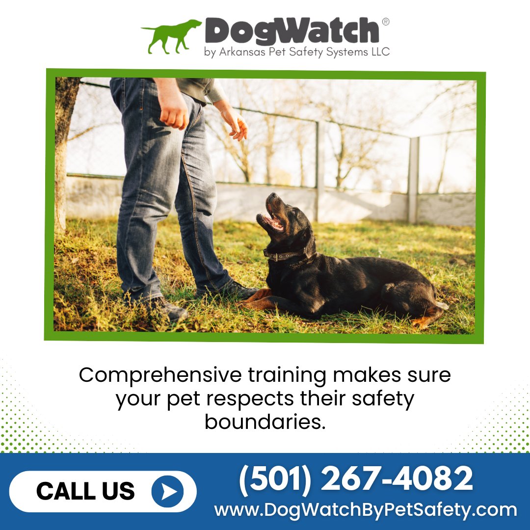 Training is key to your pet respecting their boundaries in Hot Springs, AR. A well-trained pet is a safer pet. Ensure effective learning. Call (501) 267-4082. #PetTraining #SafeBoundaries