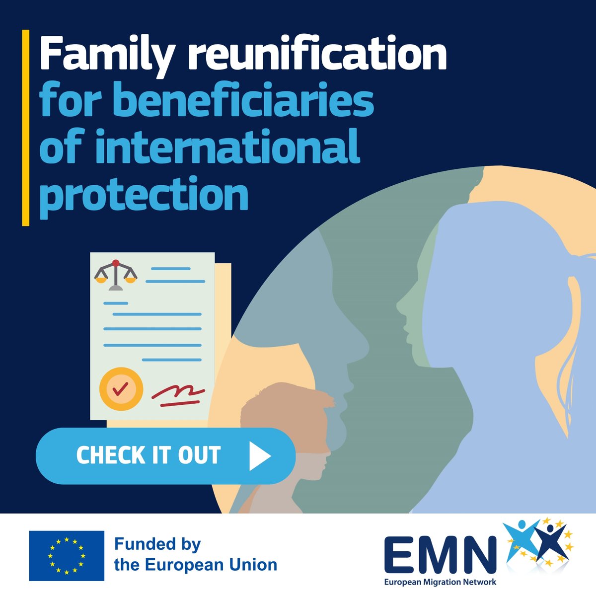 Das Recht auf Familienleben ist ein #Menschenrecht, und Familienzusammenführung kann wichtige Rolle bei Integration spielen. Wie regeln Staaten #Familienzusammenführung anerkannter Flüchtlinge & welche Unterschiede gibt es? ➡️@EMNMigration Publikation: emn.at/de/publikation…