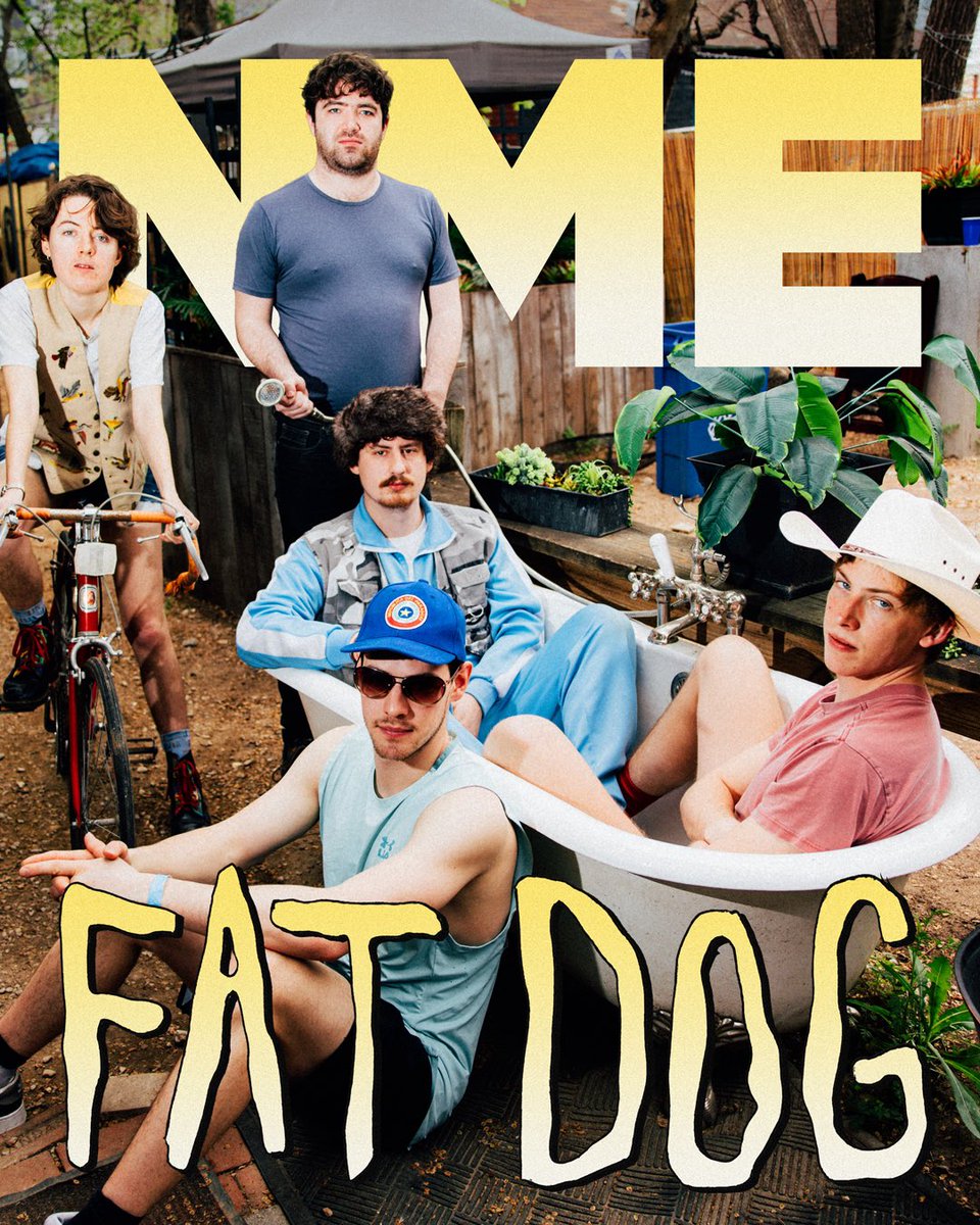 With a much talked-about live show, Fat Dog are pushing at the boundaries of punk and dance while staying true to their idiosyncratic nature. @fatdog_fatdog are on #NMETheCover this week. Read their full story here: nme.com/features/the-c…