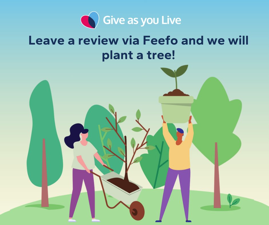 Happy #EarthDay! Your reviews can help grow forests! 😲 We've partnered with @Feefo_Official to turn your reviews into REAL TREES! For every review we receive, Ecologi plants a tree on our behalf. Be sure to leave a review the next time you get a Feefo invitation! 🌿