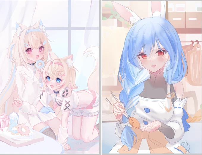 some fanart wips ! 