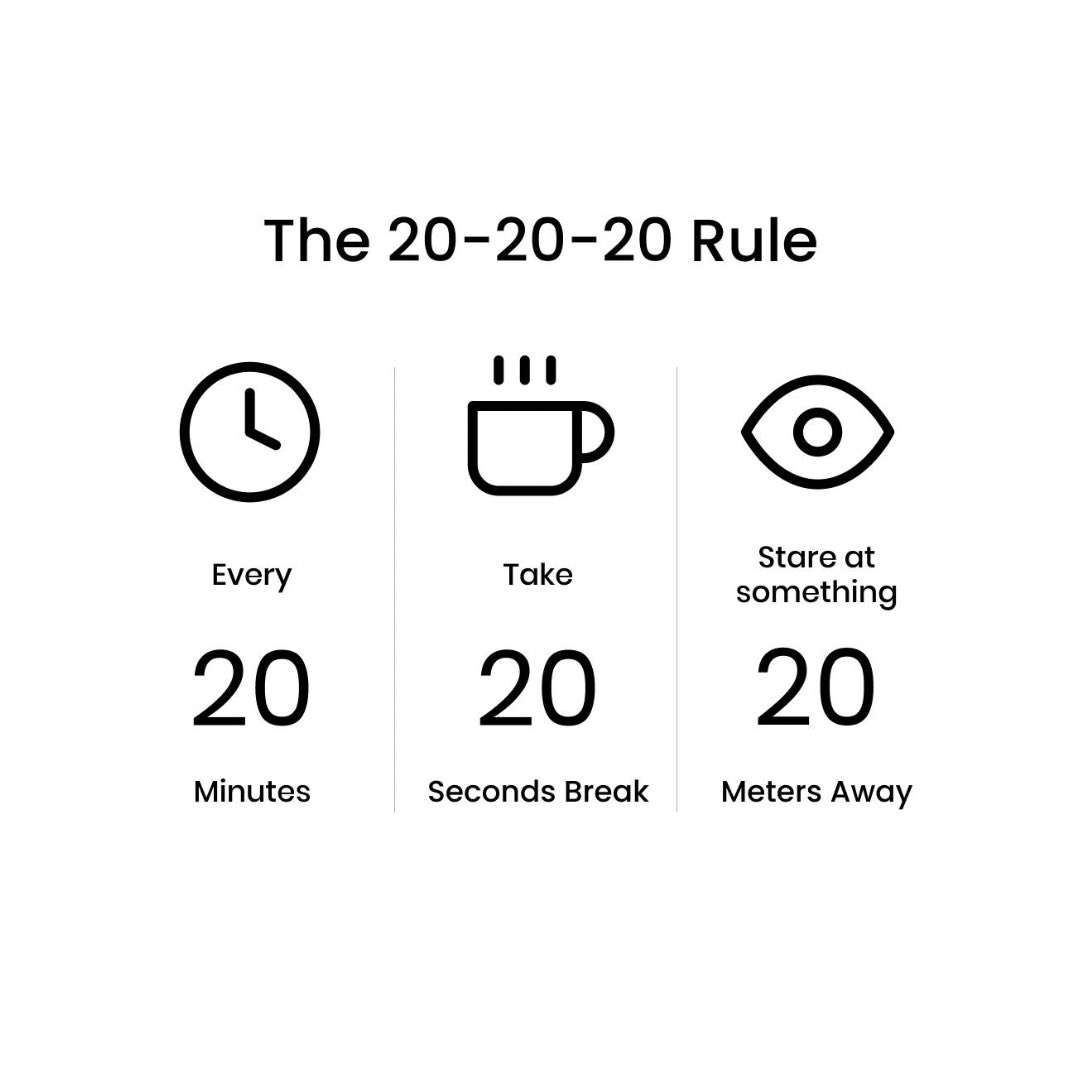 Monday=opening the laptop day
Improve your eye health by using the 20-20-20 rule as you work on your computer today.

#EarthDay