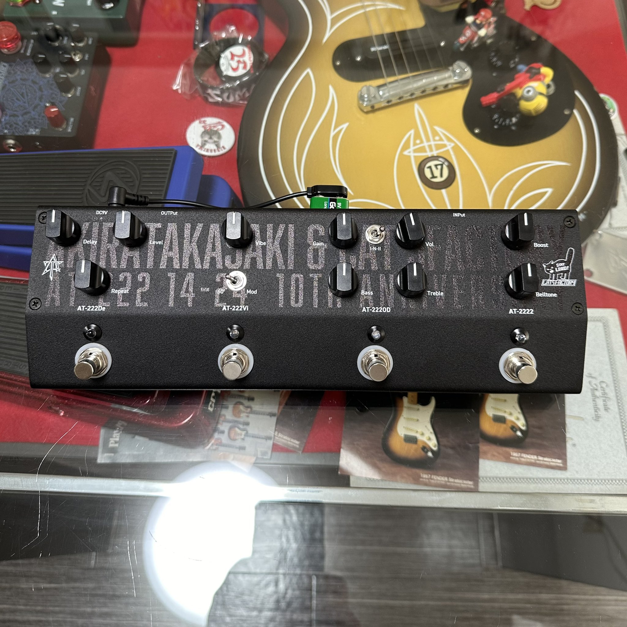 CAT FACTORY AT-2220D ギターエフェクター 高崎晃