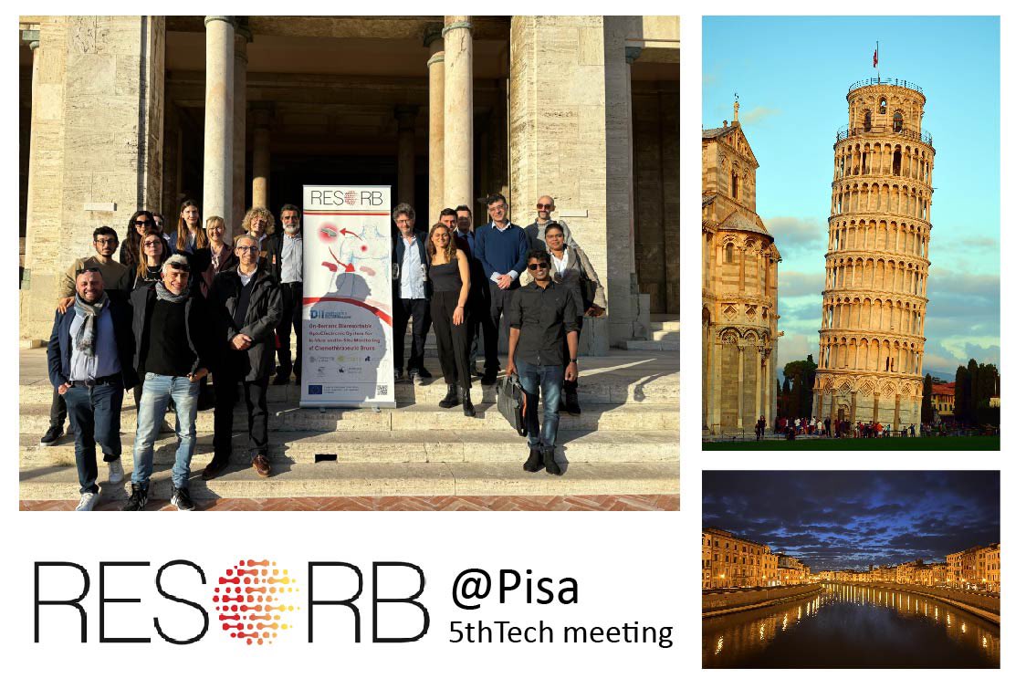 The fifth technical meeting of RESORB held in Pisa after 24 months of research activity. Thanks to Prof. Giuseppe Barillaro for hosting us.
#BIOSENSORS #BIORESORBABLE #SCIENCE #EIC #PISA ##DII, #UNIPISA