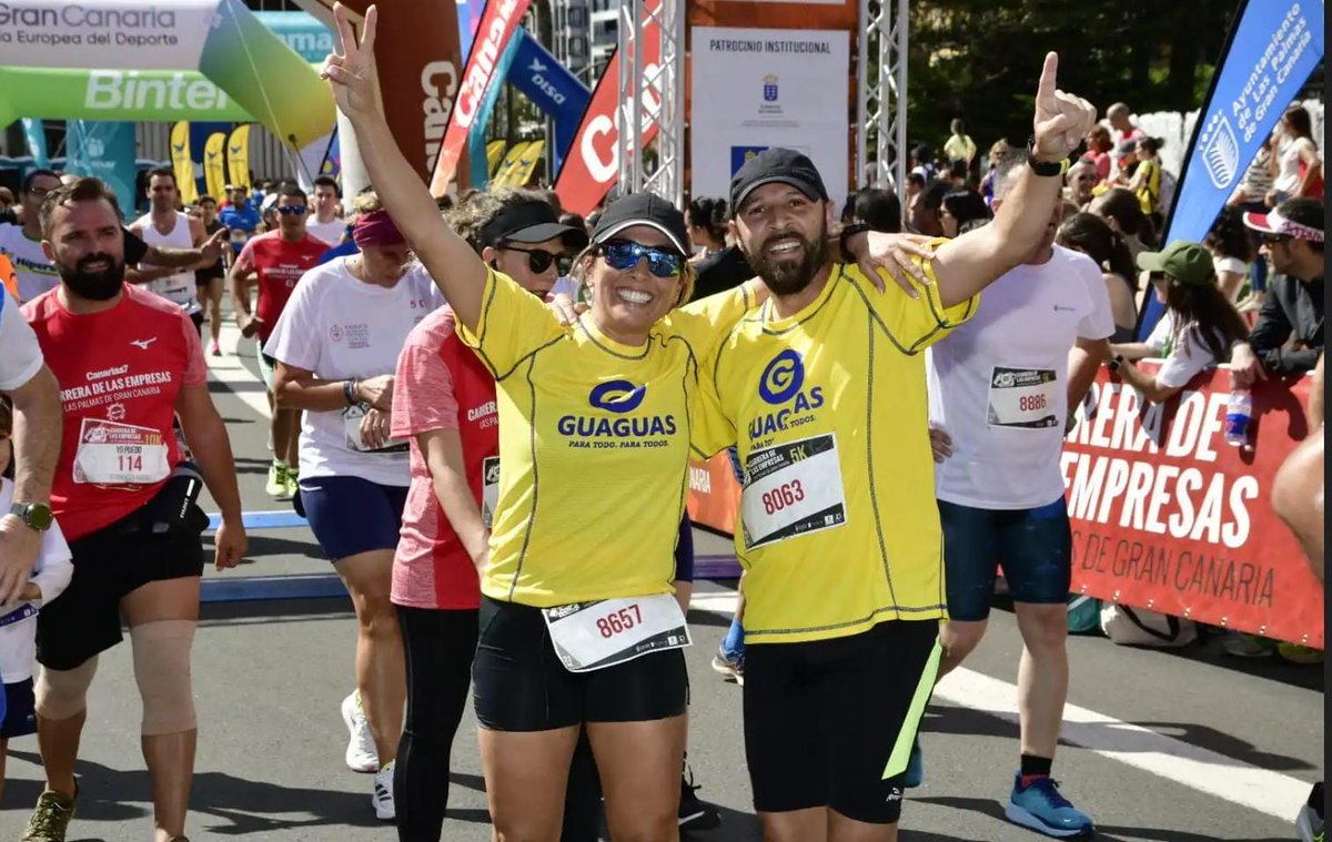 Ayer, en la carrera de las empresas, corrimos como si fuéramos a perder la guagua 🚍 🏃🏃‍♀️💨.

#GuaguasMunicipales #Equipo #CarreradelasEmpresas #LasPalmasdeGranCanaria #TransportePúblico