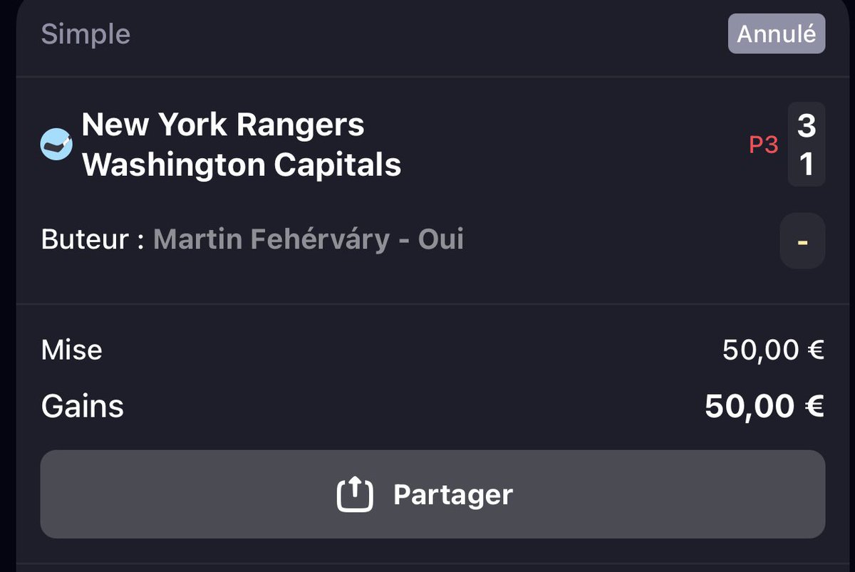 APMBetting's tweet photo. J’ai besoin de vous la communauté !

@Betclic @ANJ_FR 

Bonjour. Il faut qu’on parle des méthode utilisées par Betclic.

Il y a 2 semaines soit le 07/04/2024
Un pari avait été accordé alors que soit disant l’issue était connu (voir photo 1)
Kyrou et Eklund avaient marqués, et ils étaient toujours disponible en live et les parieurs ont été payés.

Cette nuit il c’est passé la même chose avec Fehervary (voir photo 2).

Donc deux fois la même situation mais pas le même règlement ? Explication de cela ?? 

Il semblerait que passer par votre chat ne mène à rien car il y a deux fois la même situation mais vous faites deux choix différents sur le moment de payer ou non. 
Surtout qu’il s’agit bien d’une erreur de votre part plutôt qu’une éventuelle tricherie de la part des parieur.
Car si vous n’êtes pas sûr pourquoi garder la sélection buteur  disponible ? 

Si Fehervary avait marqué après, vous auriez validé le bet ?? Je ne crois pas !

Tant de question sans réponse de votre part ?? 
Du coup je vous envoi ce que j’ai envoyé par mail à vos services (photo 3)

Dans l’attente de vous lire.

#TeamParieur #NHL
