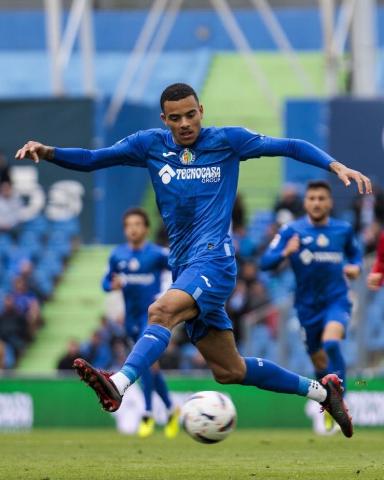 Getafe'nin Real Sociedad ile 1-1 berabere kaldığı maçta Mason Greenwood'a ''tec*avüzcü'' ve ''kendini ö*ldür'' tezahüratları yapıldı. (Mail Sport)