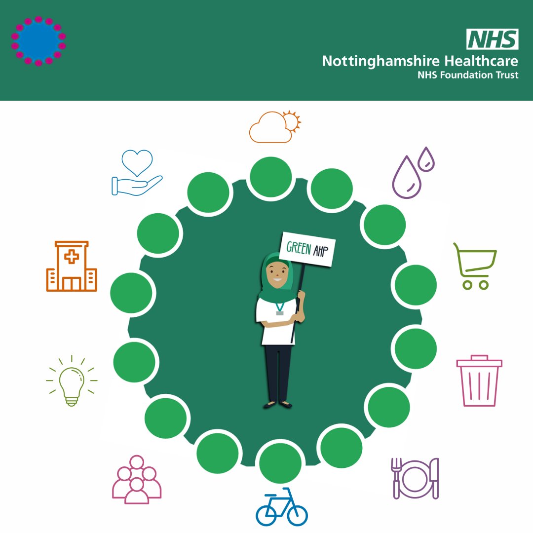This week is #GreenerAHP week with the launch event due to take place at 10am with @SuzanneRastrick - details of the events this week are on the #GreenerAHP Connect page @nottshealthcare colleagues #EarthDay2024 @GreenerNHS #netzero