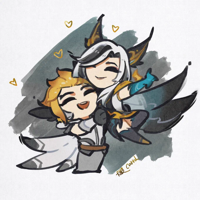 #xayah #rakan 