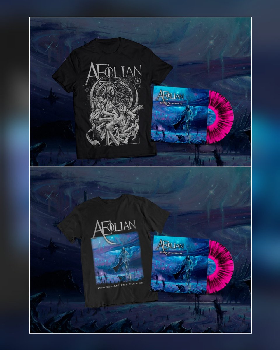 Today is the Internacional Mother Earth Day. Let's celebrate it with these two new bundles on our Bandcamp Check them out here: aeolianband.bandcamp.com/merch #aeolianband #echoesofthefuture #vinylbundle #melodicdeathmetal #blackeneddeathmetal