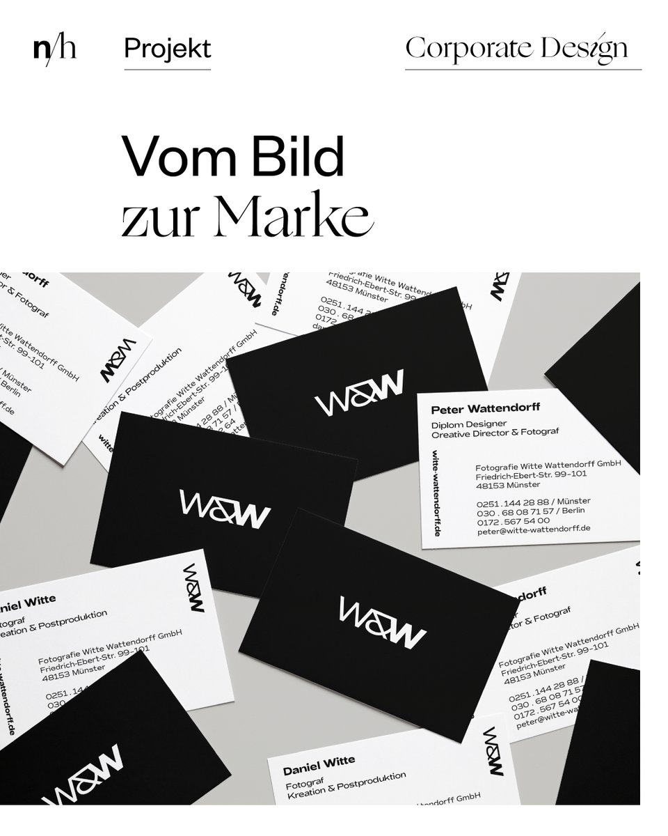dirk_nolte's tweet photo. Corporate Design &amp; Webpräsenz für Witte &amp; Wattendorff – wo Fotografie auf Design trifft
In einer Welt, in der Bilder mehr als tausend Worte sagen, wollten wir sicherstellen, dass jede Nuance ihrer Kunst auch in ihrem Webauftritt widergespiegelt wird. #CorporateDesign #Webdesign https://t.co/vybEoJoy6r