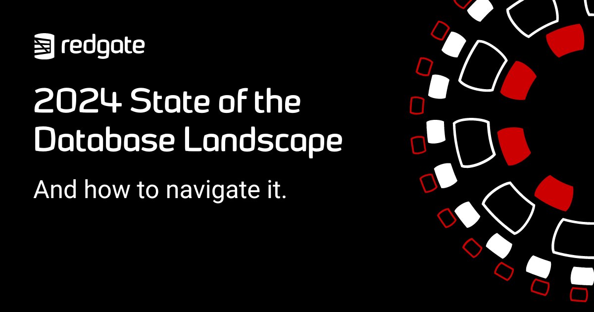Welcome to our State of Database Landscape 2024 week! Starting today our social channels will be dedicated entirely to insights from our survey, spanning hot topics: Database Platforms, Cloud, AI and Database DevOps. Stay tuned for key takeaways and expert perspectives!