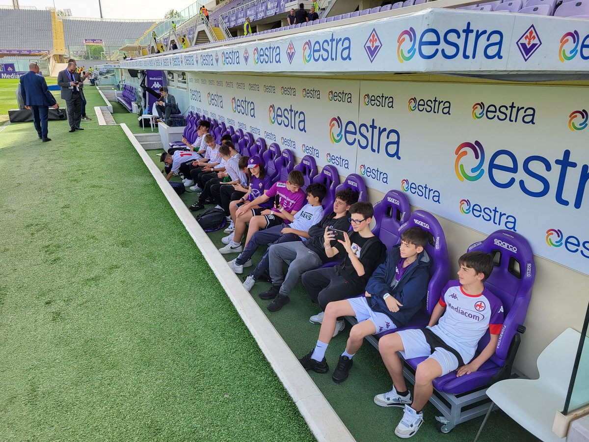 🏟️ Pronti a tifare allo Stadio Artemio Franchi e all’Olimpico Grande Torino 🤝 Che tour con @acffiorentina e @TorinoFC_1906 #JuniorTIMCup #KeepRacismOut #Fiorentina #ACFFiorentina #TorinoFC #TorinoFrosinone @SerieA @TIM_Official