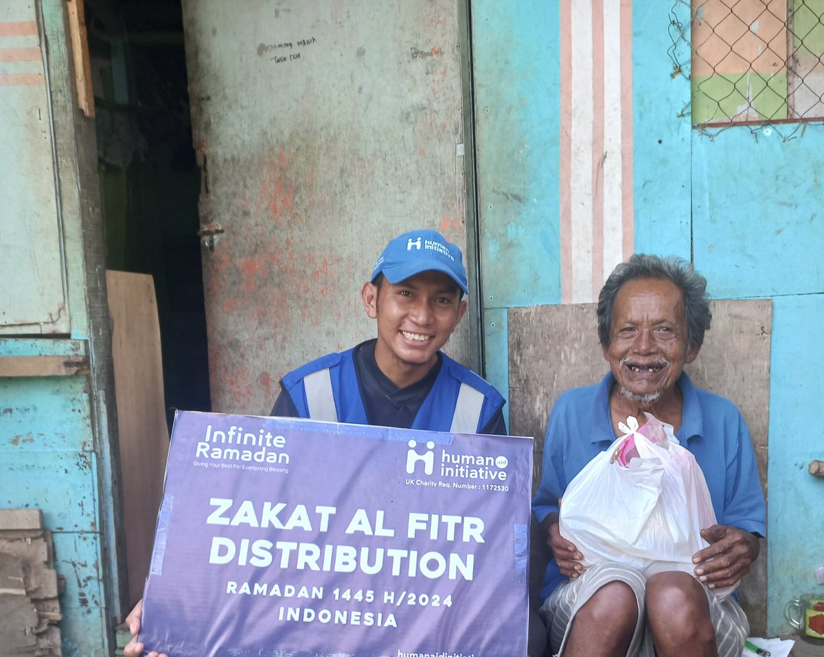 We completed a Zakat Al Fitr distribution in Indonesia, Alhamdulillah. By giving Zakat you have impacted the lives of many in need. Thank you for your support this Ramadan. humanaidinitiative.org