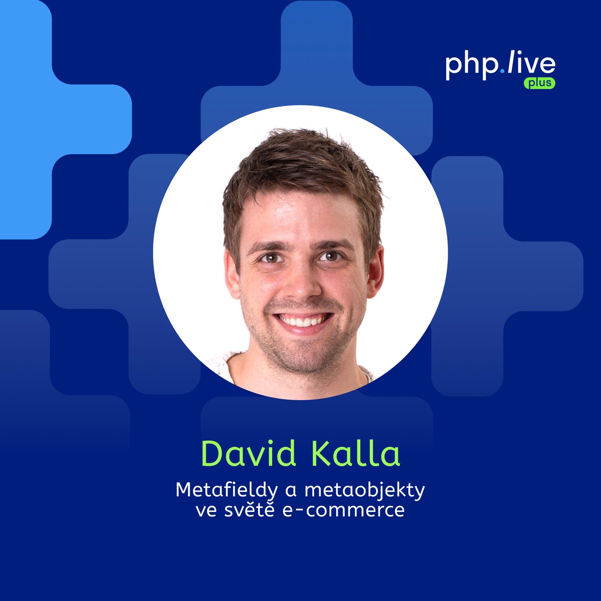 #medailonek

Jak optimalizovat váš e-shop (nejen na Shopify)?
👉 O to se s vámi ve své přednášce podělí David Kalla, který vám ukáže, jak lze s metafieldy a metaobjekty posunout váš online byznys na novou úroveň.