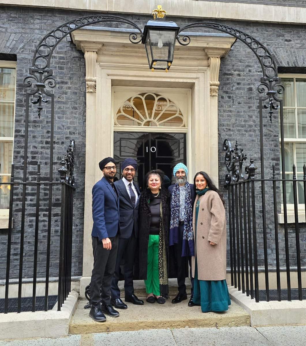 Members of the Advisory Board and trustees to City Sikhs were recently invited to celebrate Vaisakhi with a reception at 10 Downing Street. #Vaisakhi #Sikh #citysikhs #10downingstreet