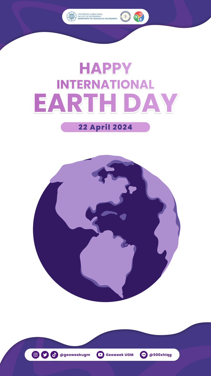 Happy International Earth Day, Geofolks!🌏🌱

Let's together express our gratitude to the Earth by actively safeguarding and conserving our planet through concrete actions!